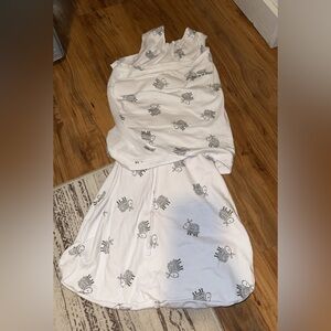 Halo sleep sack swaddle - Sheep print (Not fleece)